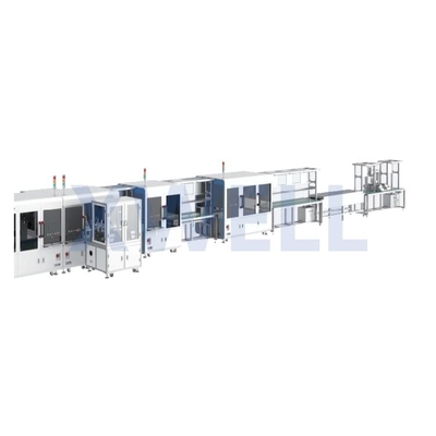 Dây chuyền sản xuất gói pin hình trụ hoàn toàn tự động cho pin 18650 21700 32650 4680