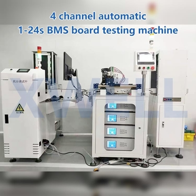 Máy kiểm tra BMS bán tự động Bộ pin Lithium bảo vệ Máy kiểm tra bảng bảo vệ