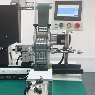 Máy dán pin di động hình trụ tự động Máy dán giấy pin 220V