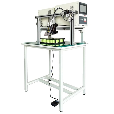 Hướng dẫn sử dụng Gantry Máy hàn điểm tế bào hình trụ Lithium Bàn đạp AC cho 18650 21700