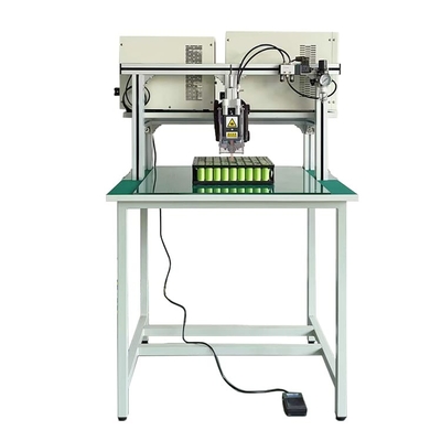 Gantry Hướng dẫn sử dụng khí nén Máy hàn điểm pin hình trụ 18650 21700