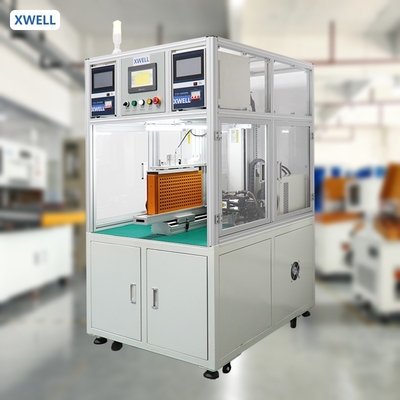 Đầu hàn xoay hai mặt tự động cho máy hàn điểm bộ pin với Hệ thống điều khiển PLC