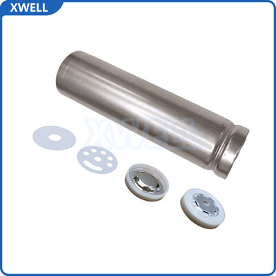 Pre-Slotted 21700 Pre-Nickel Coated Steel Battery Shell With Safety Explosion Insulation Gaskets Proof Cap Insulation Pads