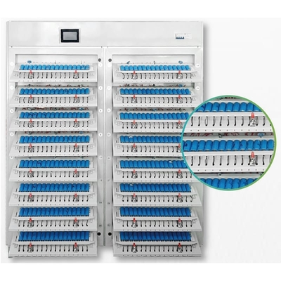 Máy đo dung lượng pin 18KW 18650, Máy phân tích xả pin di động hình trụ