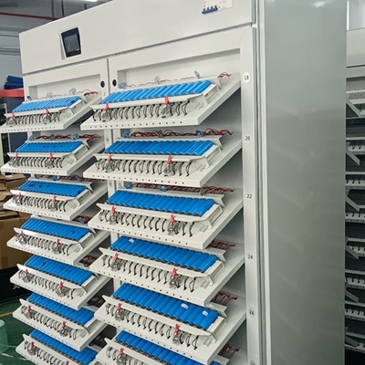 Máy đo dung lượng pin 18KW 18650, Máy phân tích xả pin di động hình trụ