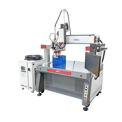 Giá tốt Máy hàn laser pin Lithium Gantry 2000W 4 trục trực tuyến