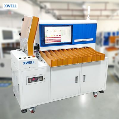 Giá tốt 18650 26650 21700 32650 Máy chọn pin hình trụ 11 kênh Máy sắp xếp cho dây chuyền lắp ráp gói pin trực tuyến