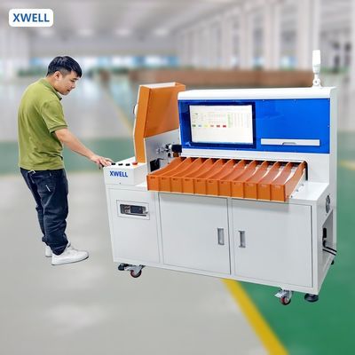 Giá tốt 11 Kênh 18650 21700 32650 Máy sắp xếp pin pin hình trụ tự động trực tuyến