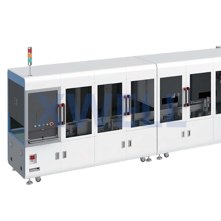 Dây chuyền sản xuất gói pin hình trụ hoàn toàn tự động cho pin 18650 21700 32650 4680
