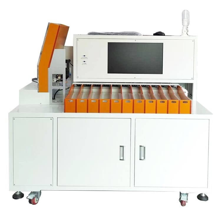 Phòng thí nghiệm Bộ phân loại pin 11 kênh tự động để lắp ráp bộ pin hình trụ