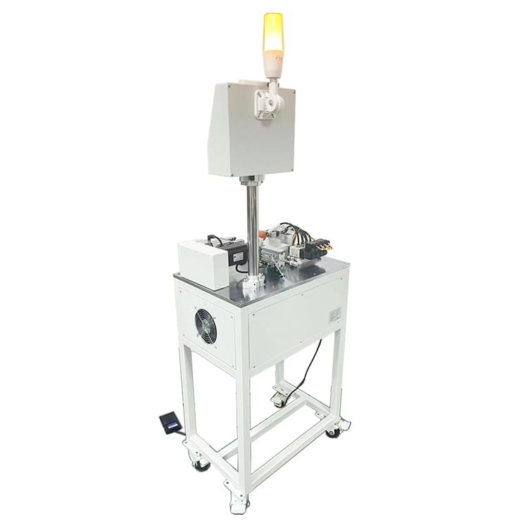 Máy sản xuất gói pin 50Hz 18650 Pin PVC Loại bỏ máy bằng dao
