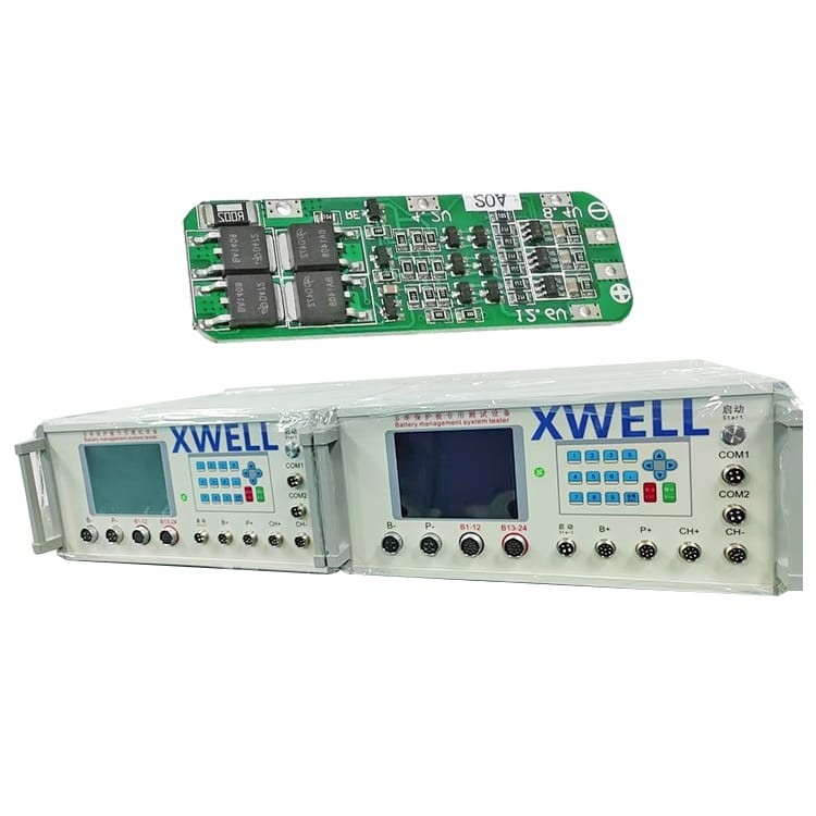 Bộ pin Li Ion 24 giây Bộ kiểm tra PCB Tấm bảo vệ Thiết bị kiểm tra BMS Hệ thống quản lý tế bào