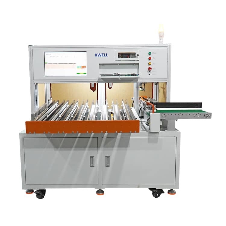 Máy phân loại pin prismatic 5 kênh Máy phân loại pin lithium ion
