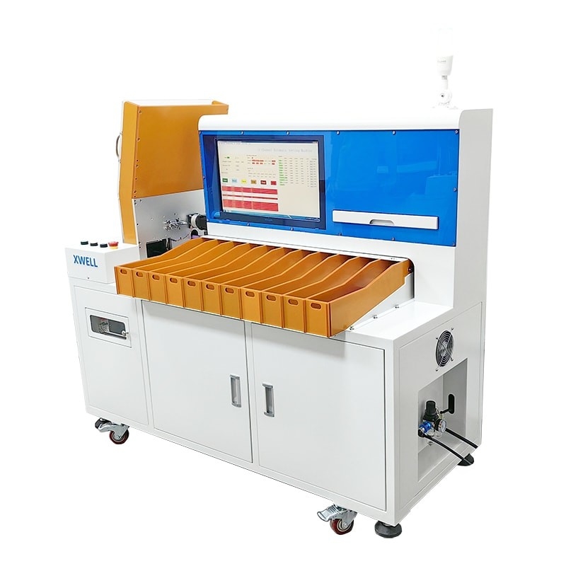 Máy phân loại pin lithium 11 kênh Máy kiểm tra điện áp IR cho pin hình trụ