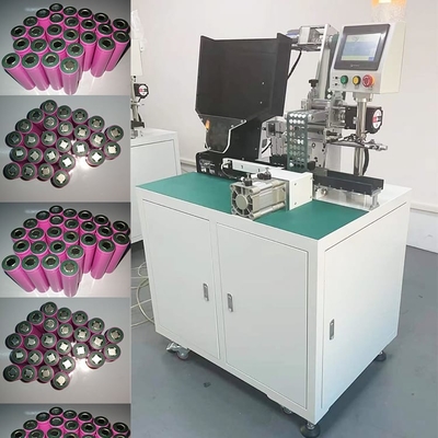 Máy dán pin di động hình trụ tự động Máy dán giấy pin 220V