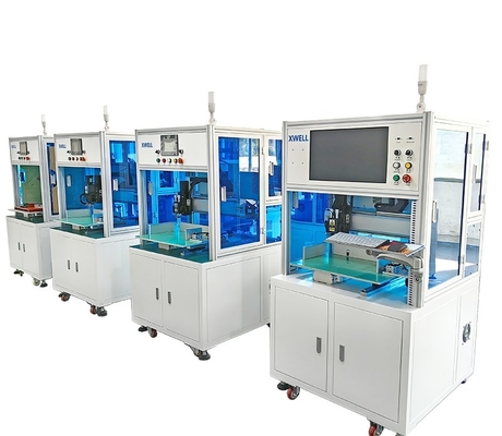 1800pcs/h Máy hàn điểm một mặt cho xe E hình trụ Bộ pin