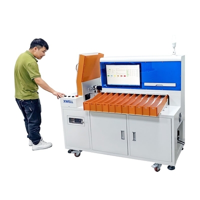 Máy phân loại pin hình trụ 11 kênh với chức năng ghi lại dữ liệu