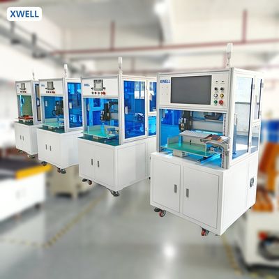 Giá tốt XW-ADW Máy hàn điểm pin hai mặt tự động 10000A làm mát bằng nước cho bộ pin EV trực tuyến