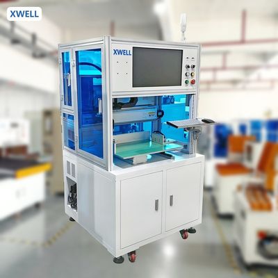 Giá tốt XW-ADW Máy hàn điểm pin hai mặt tự động 8000A Đầu hàn có thể quay trực tuyến