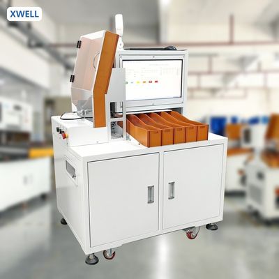 Giá tốt. Máy phân loại pin hình trụ tự động 5 kênh cho 18650, 26650, 32650, 21700 tế bào với điện áp và kháng cự trực tuyến