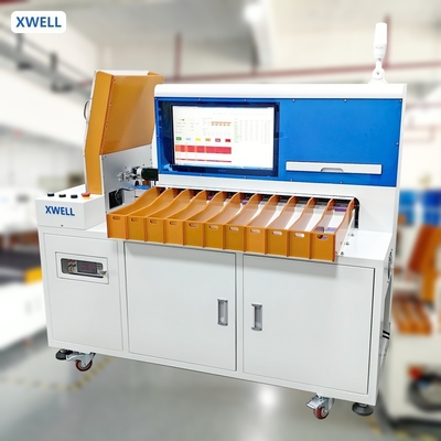 Máy phân loại pin 11 kênh tự động để dán pin hình trụ