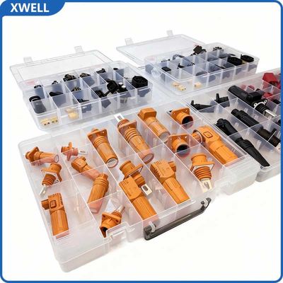 Giá tốt. High Voltage Connector 150A 200A 250A High-Voltage Energy Storage Connector for Battery Management Systems Lithium Battery (BMS) Copper Through-Wall Output Energy Storage Connector trực tuyến