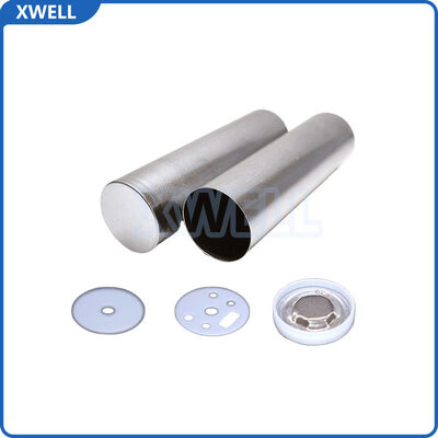 21700 Bộ chứa pin hình trụ - Vỏ thép bọc niken trước + Mũ chống nổ an toàn + Bàn cách nhiệt