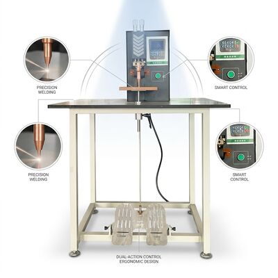Giá tốt MD-MND8000 Manual Battery Pack Welding Machine 8000A Inverter Spot Welder for Electro Mobile online