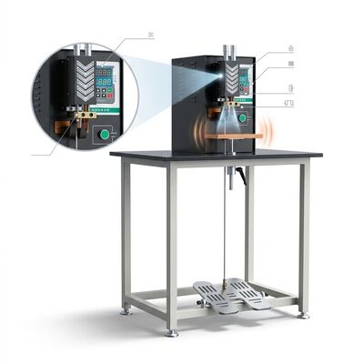 Giá tốt MD-MND5000 Máy hàn bộ pin thủ công 5000A Máy hàn điểm biến tần cho xe đạp điện online