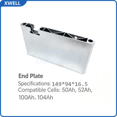 Giá tốt Plat de culasse en aluminium pour batterie prismatique avec différentes largeurs, hauteur personnalisée, compatible multi-cellules trực tuyến