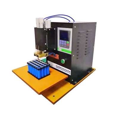 Máy hàn điểm nhỏ trên máy tính để bàn cho pin Lithium Mô hình khí nén Double Pulse